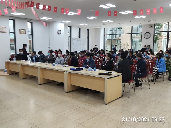 Hội nghị trù bị cho Hội nghị cụm nhà chung cư K35 Tân Mai